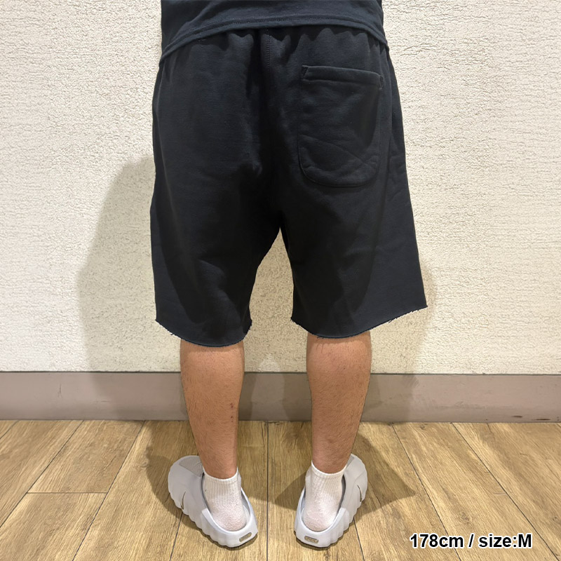 CLASSIC SUN LOGO SHORTS -BLACK-