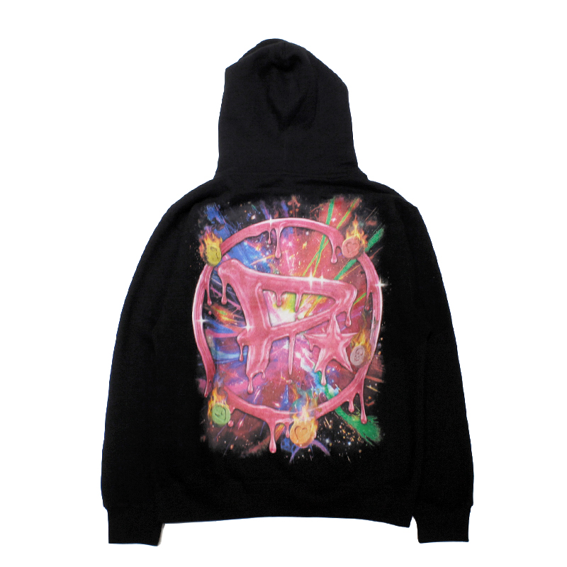 MUDDY CUP CROWN HOODIE -BLACK-