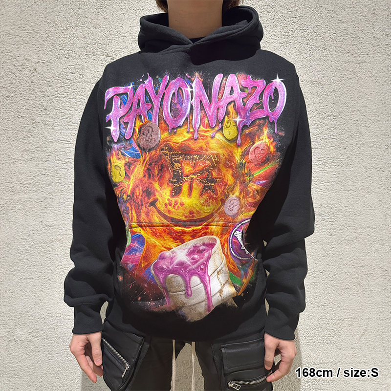 MUDDY CUP CROWN HOODIE -BLACK-