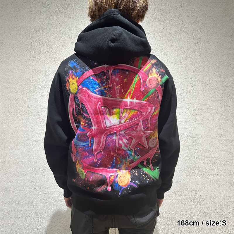 MUDDY CUP CROWN HOODIE -BLACK-