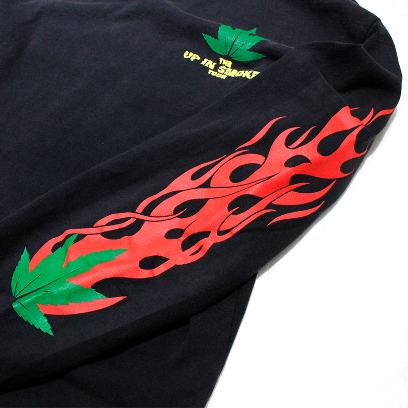 UP IN SMOKE PYRO LONGSLEEVE -BLACK-