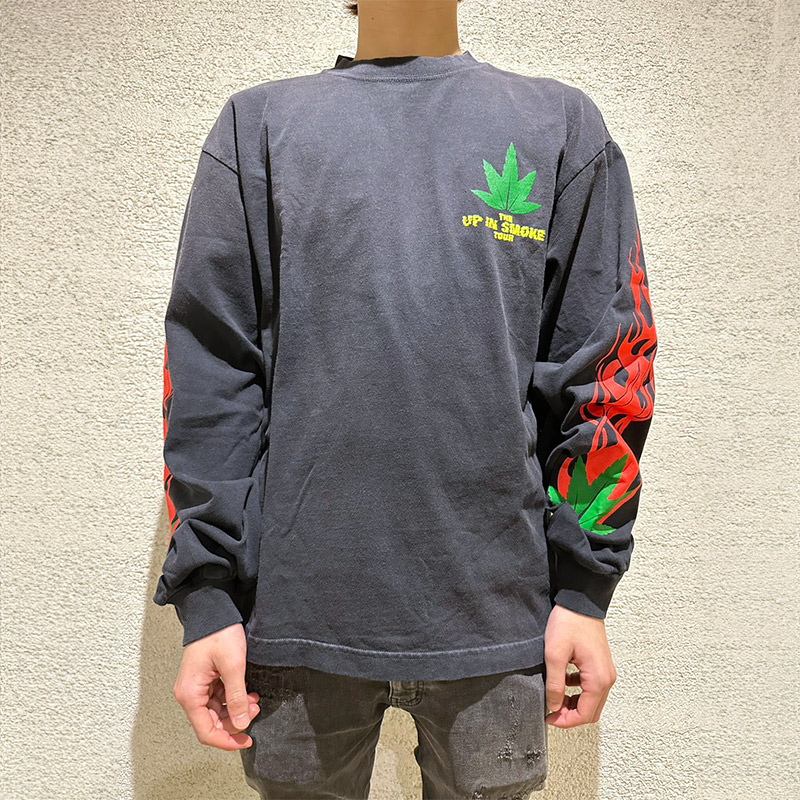 UP IN SMOKE PYRO LONGSLEEVE -BLACK-