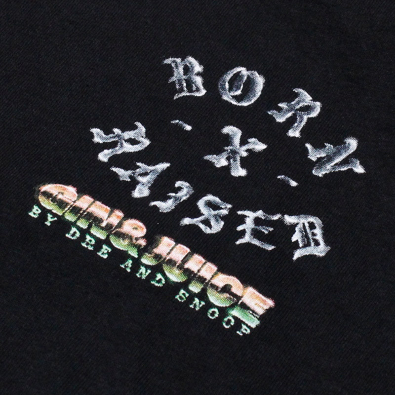 BORNXRAISEDxGIN&JUICE -BLACK-