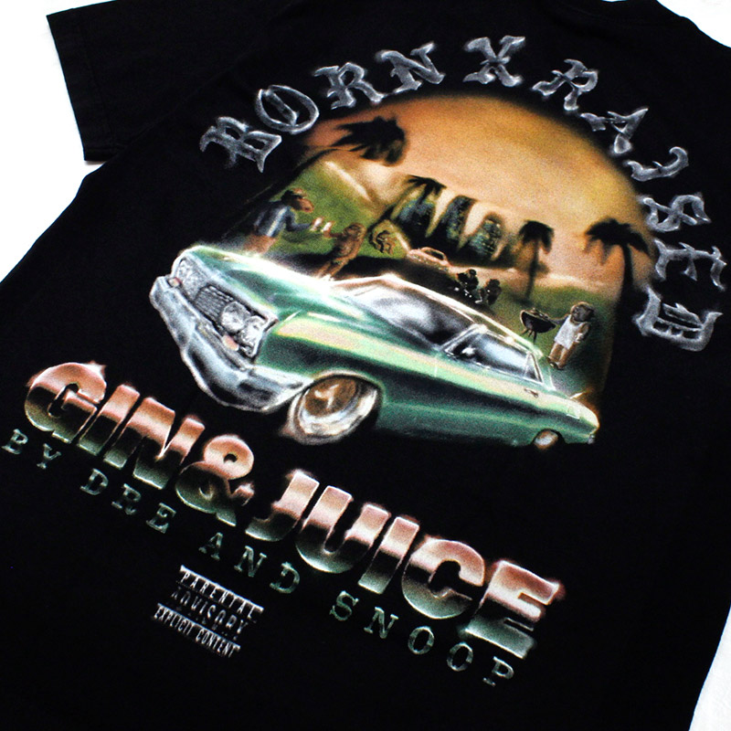 BORNXRAISEDxGIN&JUICE -BLACK-