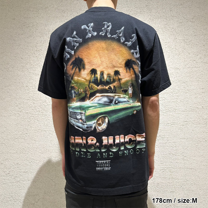 BORNXRAISEDxGIN&JUICE -BLACK-