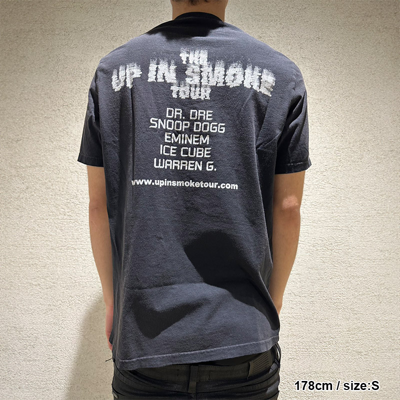 UP IN SMOKE TOUR TEE -BLACK-