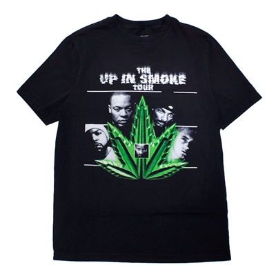 UP IN SMOKE TOUR TEE -BLACK-