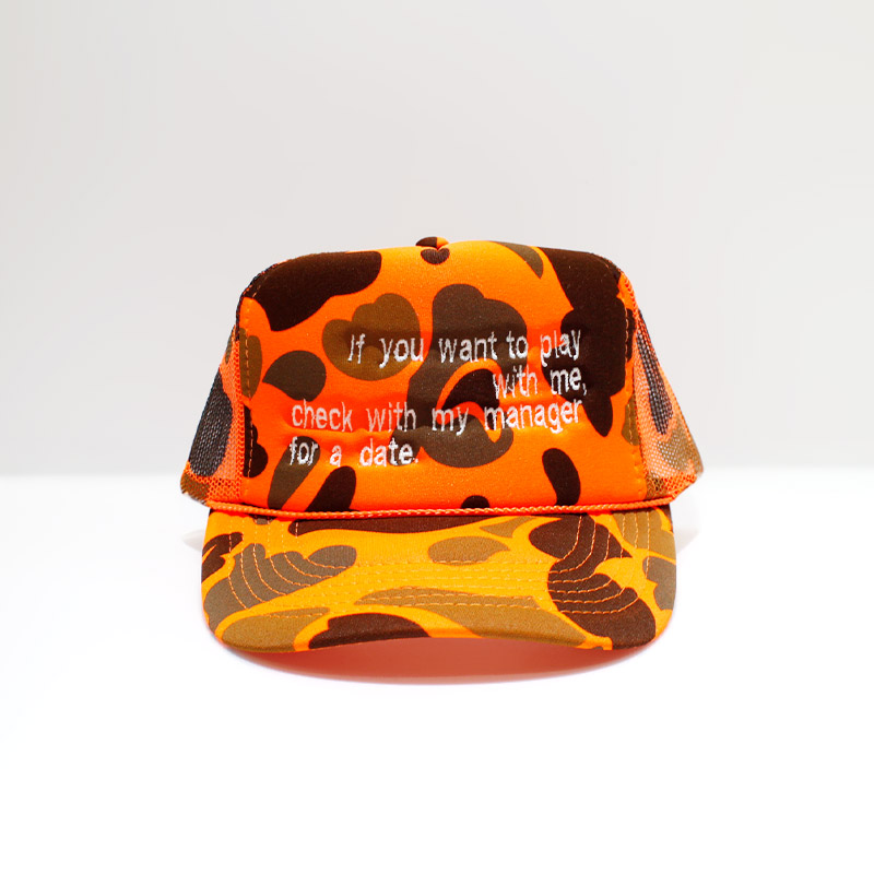 MANAGER CAP -ORANGE-