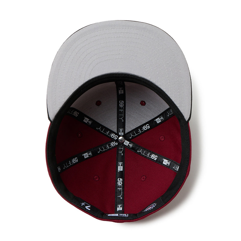 5950 GORO NEYYAN CAR BLK -BURGANDY-