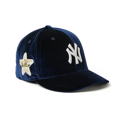 PC5950 NEW YORK YANKEES VELVET NVY -NAVY-