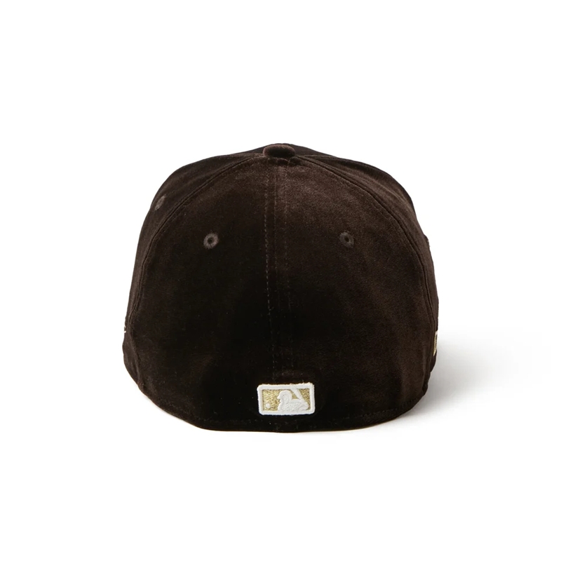 PC5950 LOS ANGELES DODGERS VELVET BRN -BROWN-