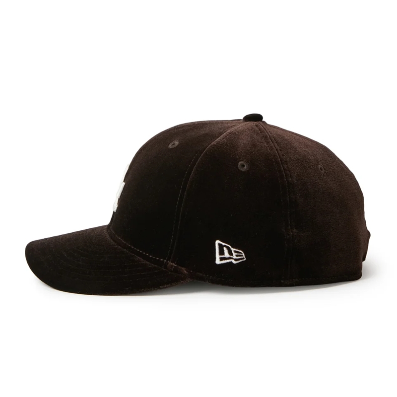 PC5950 LOS ANGELES DODGERS VELVET BRN -BROWN-