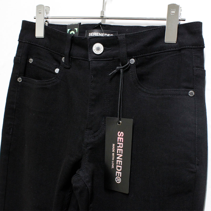 VANTA11 JEANS -BLACK-