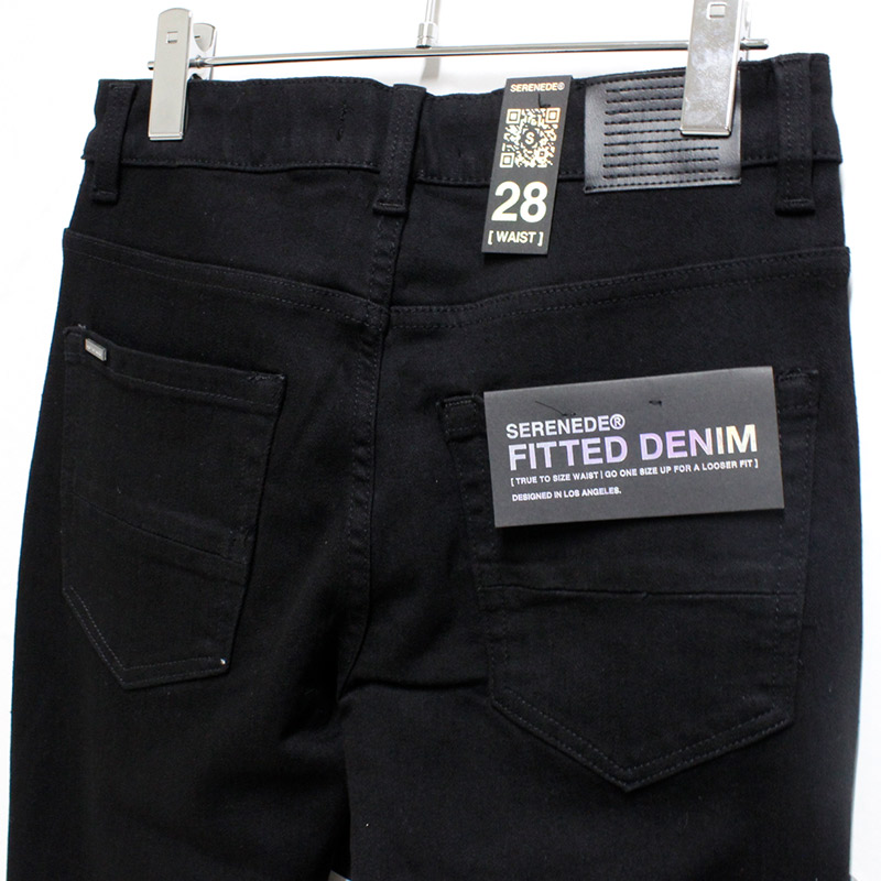 VANTA11 JEANS -BLACK-