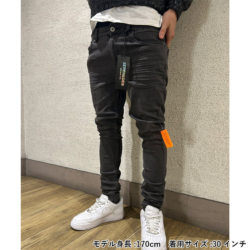 GHOST JEANS -BLACK-