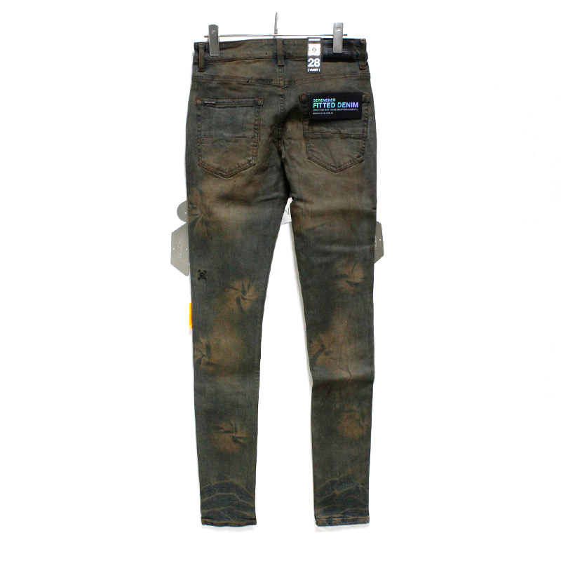 OUD JEANS -BROWN-