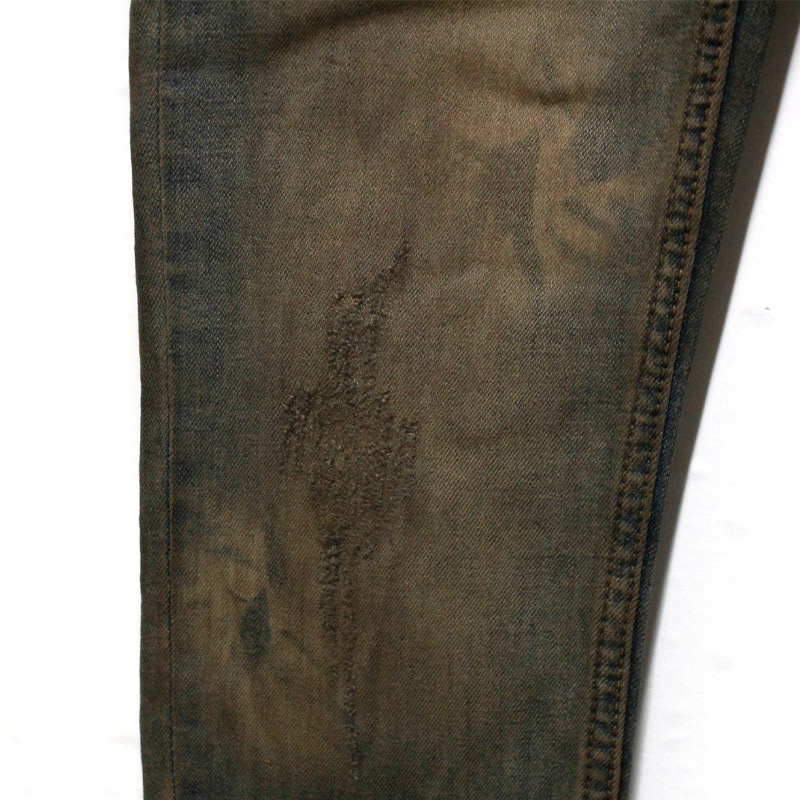 OUD JEANS -BROWN-