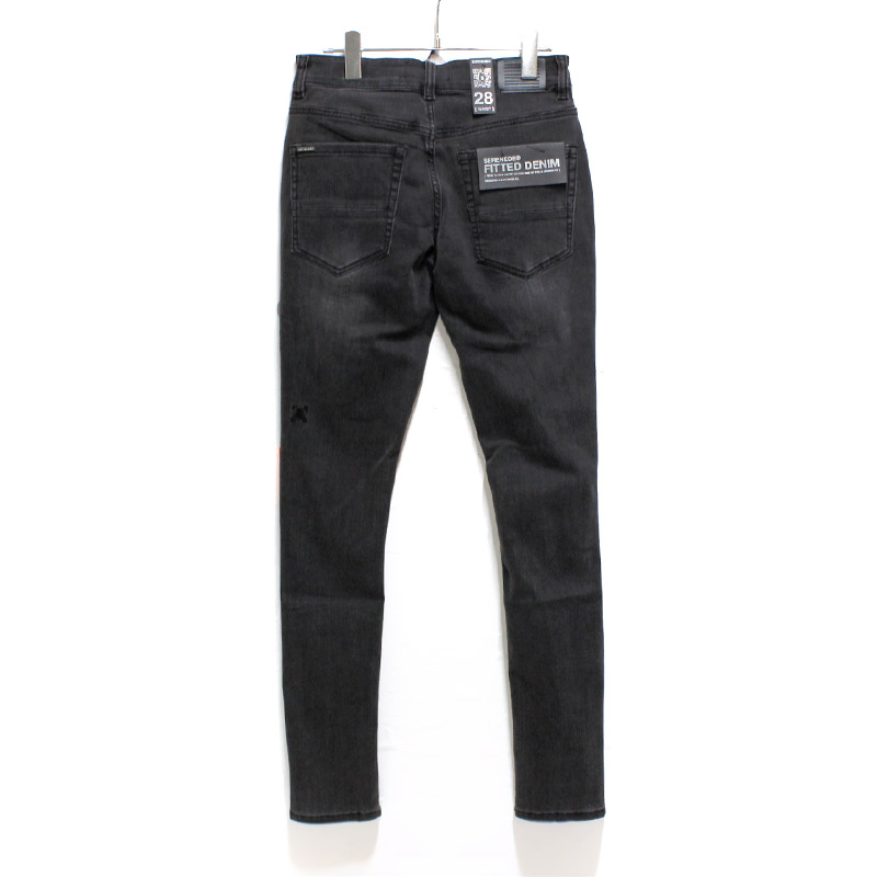 SHADOW33 JEANS -BLACK-