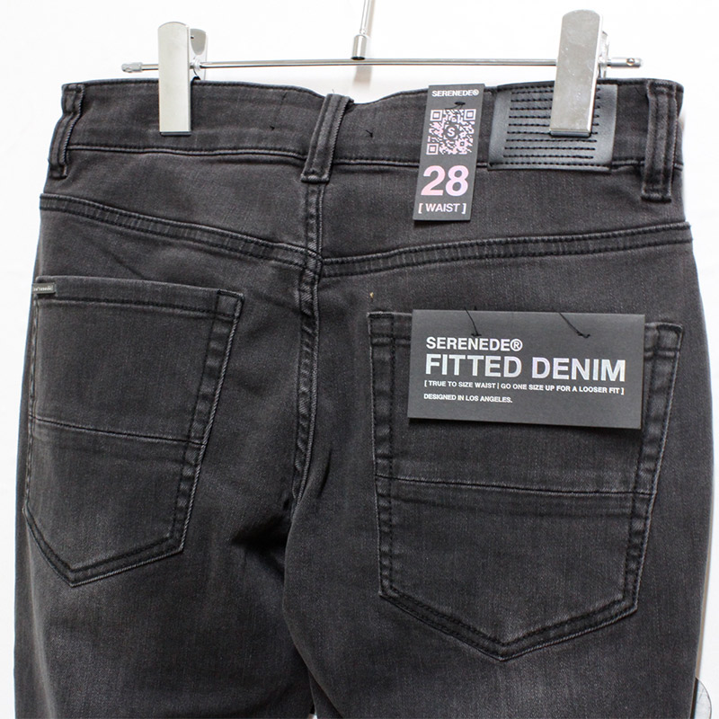 SHADOW33 JEANS -BLACK-