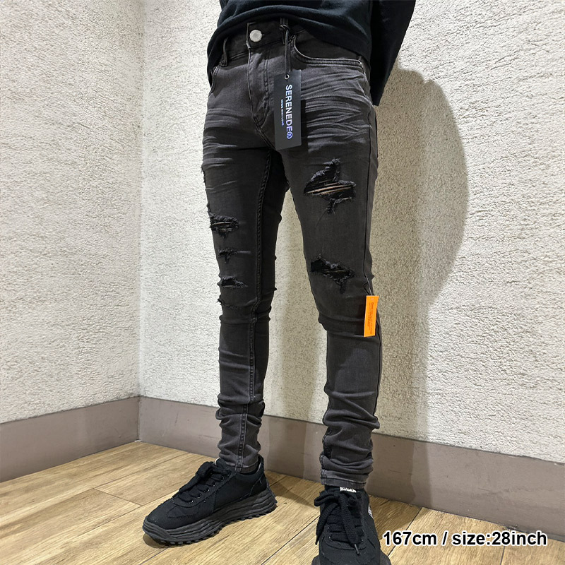 SHADOW33 JEANS -BLACK-