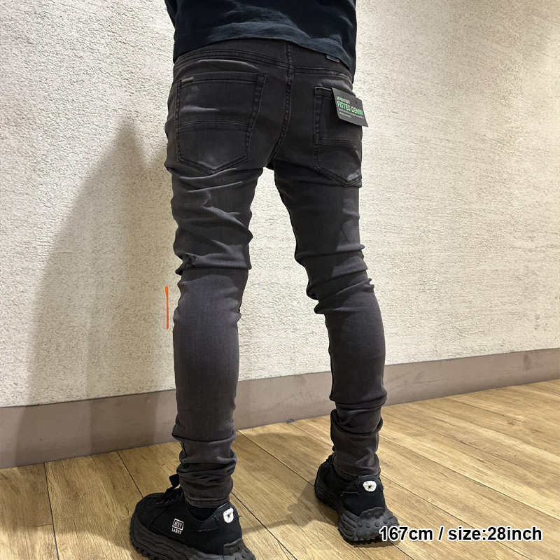 SHADOW33 JEANS -BLACK-