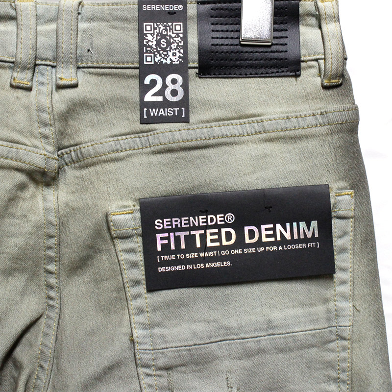 ZINC STACKED JEANS -GREY-