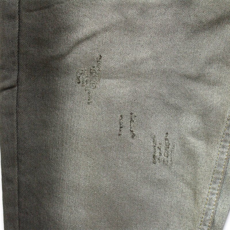 ZINC STACKED JEANS -GREY-