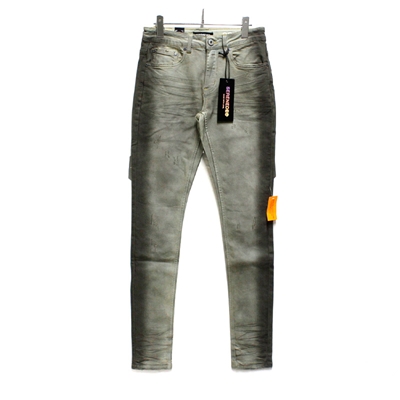 ZINC STACKED JEANS -GREY-
