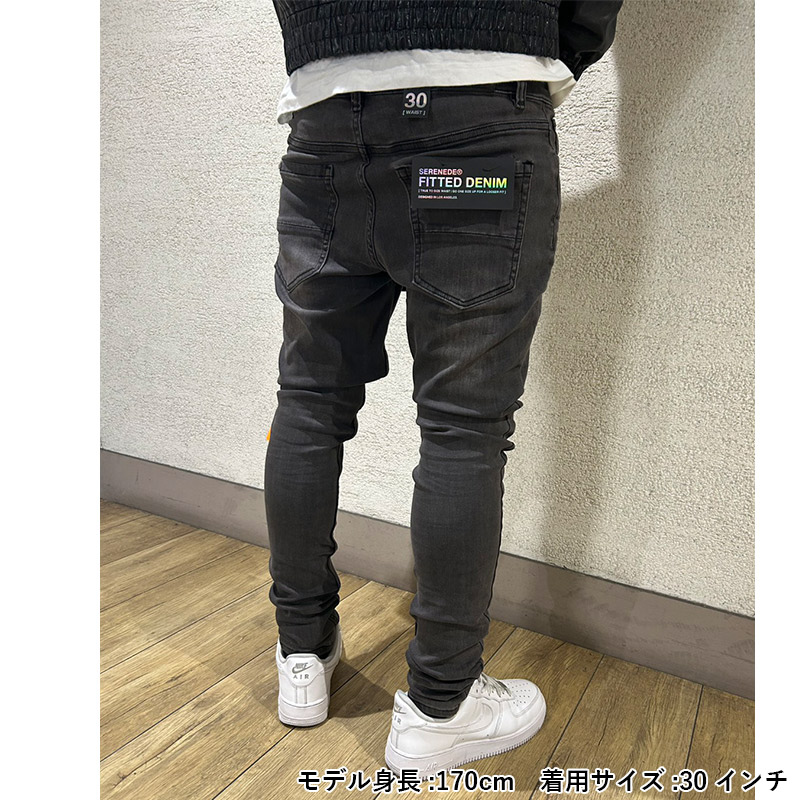 GHOST JEANS -BLACK-