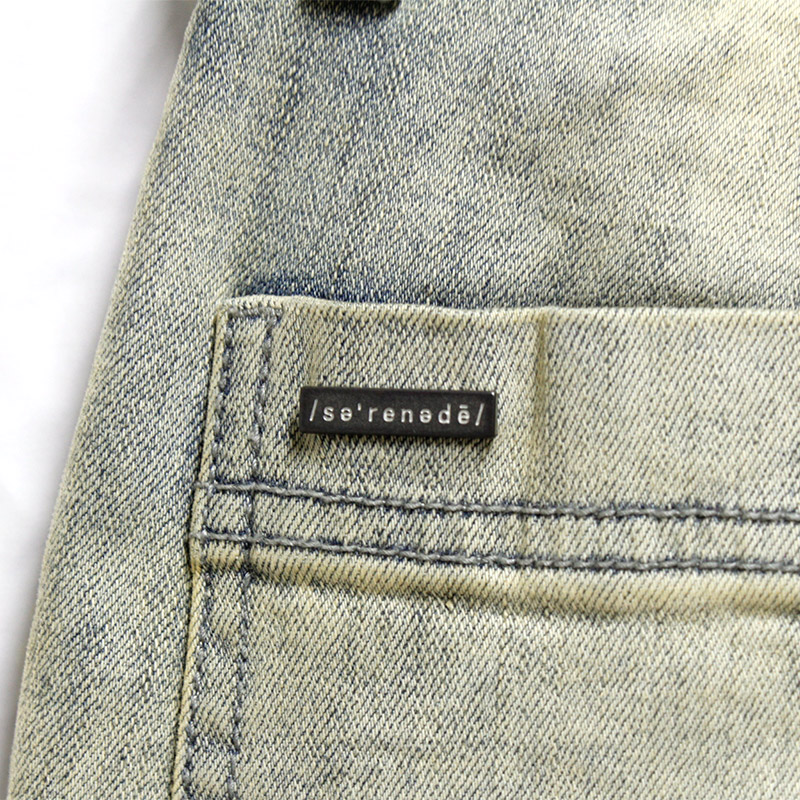 CEDAR STACKED JEANS -W.INDIGO-