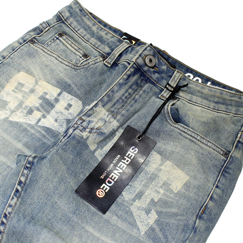 DYNASTY MID BLUE JEANS -BLUE-