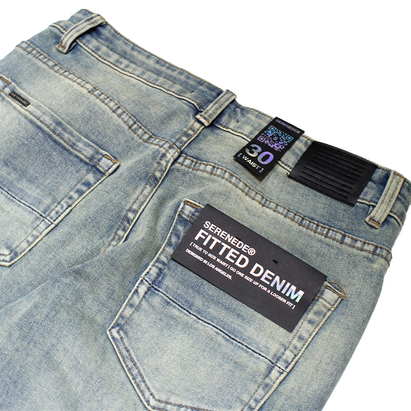 DYNASTY MID BLUE JEANS -BLUE-