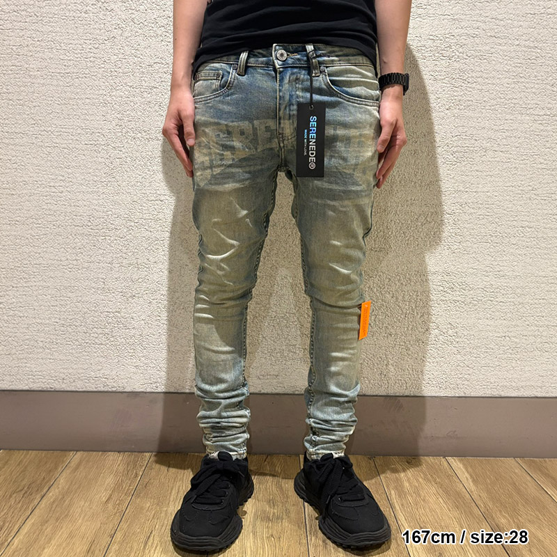 DYNASTY MID BLUE JEANS -BLUE-