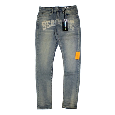 DYNASTY MID BLUE JEANS -BLUE-