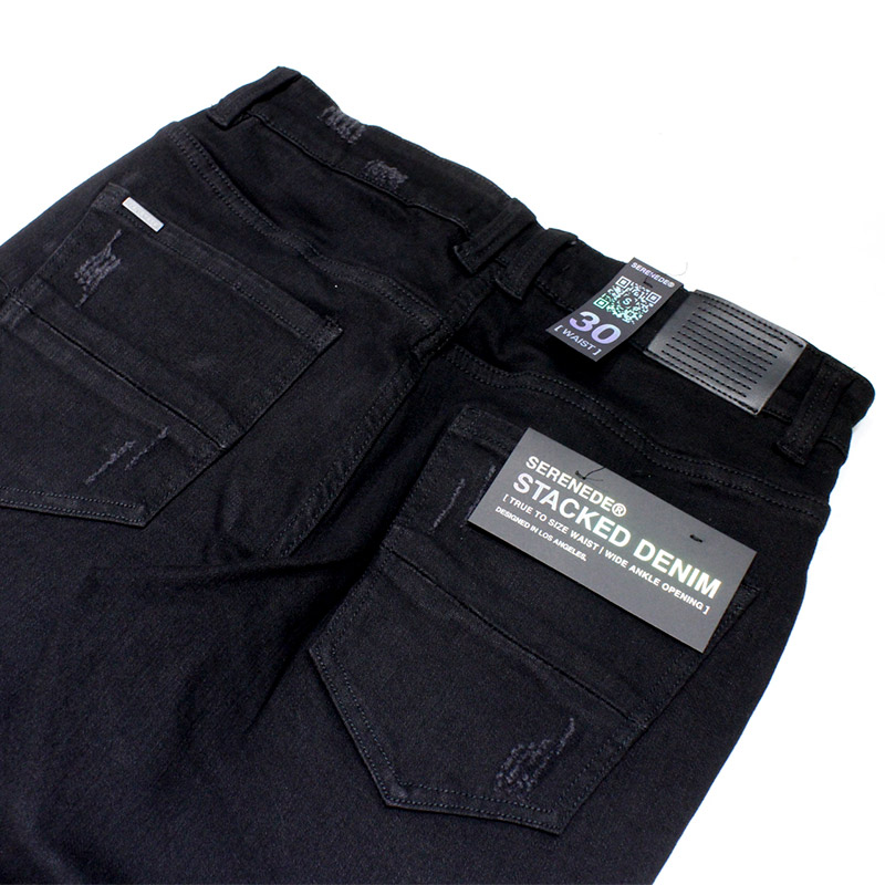 NOUR 7 JEANS -BLACK-