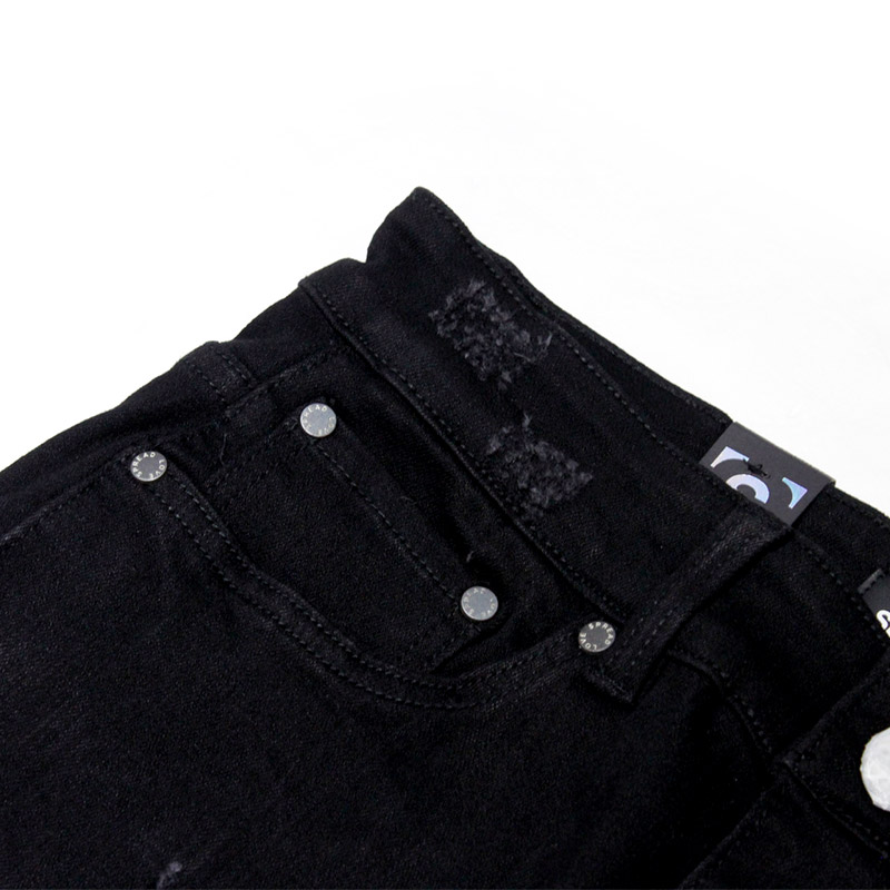 NOUR 7 JEANS -BLACK-
