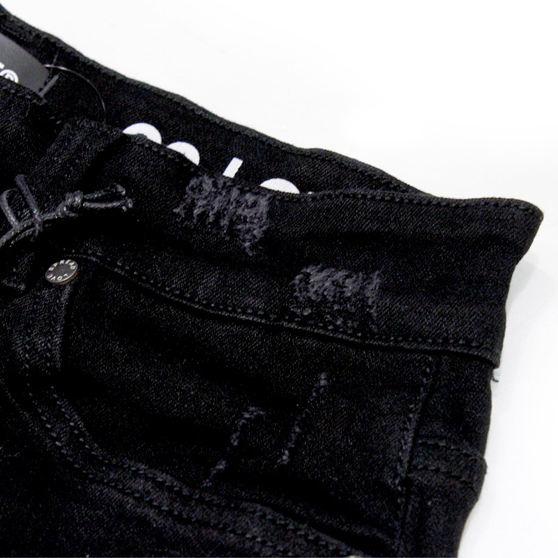 NOUR 7 JEANS -BLACK-