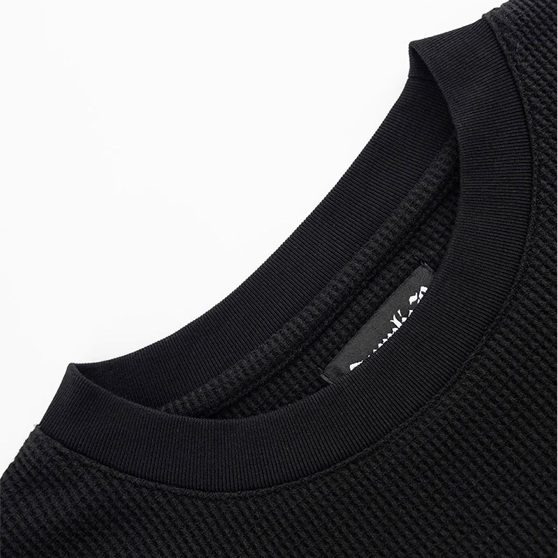 MULTIPLE CROSS THERMAL LONG SLEEVE TEE -2.COLOR-