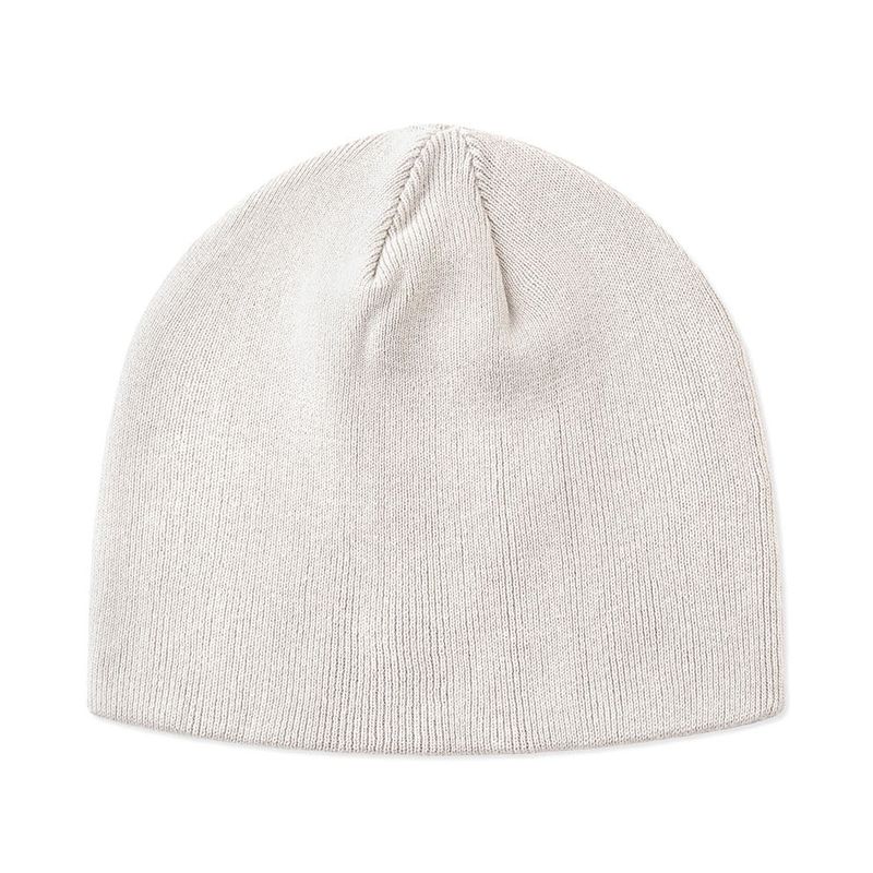 MULTIPLE CROSS LEATHER PATCH BEANIE -2.COLOR-