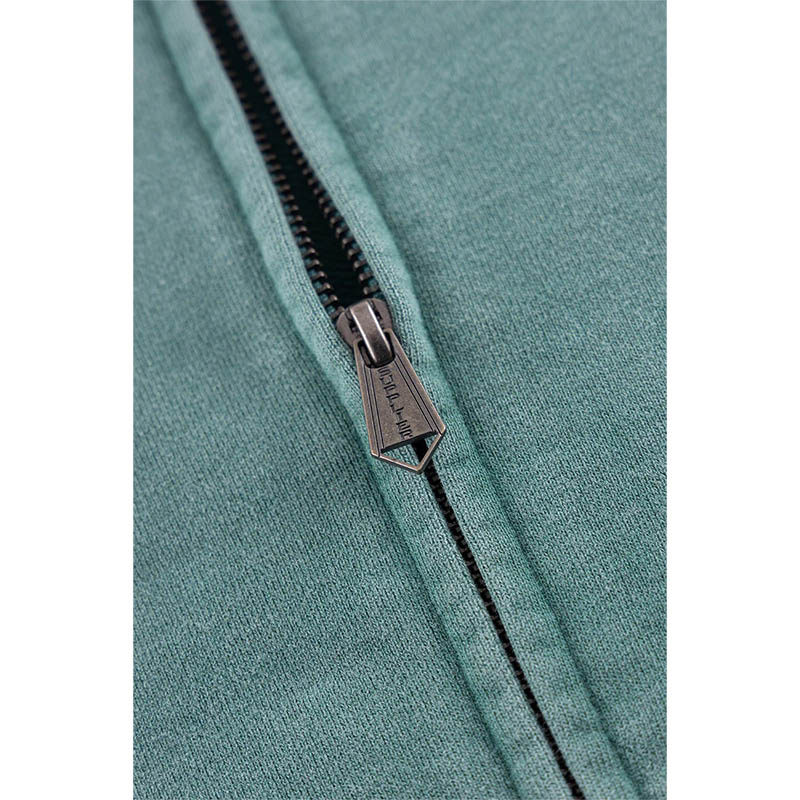 DISRTESSED CROSS ZIP HOODIE -2.COLOR-