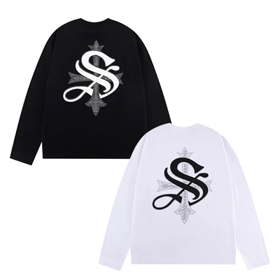 VARIOUS CROSS LONG SLEEVE TEE -2.COLOR-