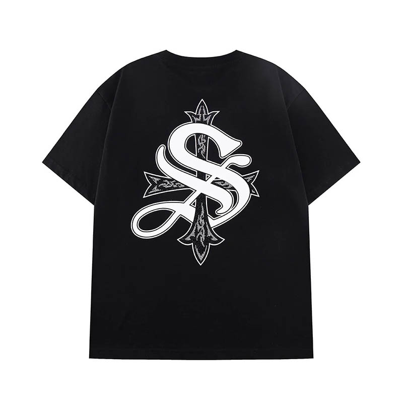 TRIBAL CROSS TEE -3.COLOR-