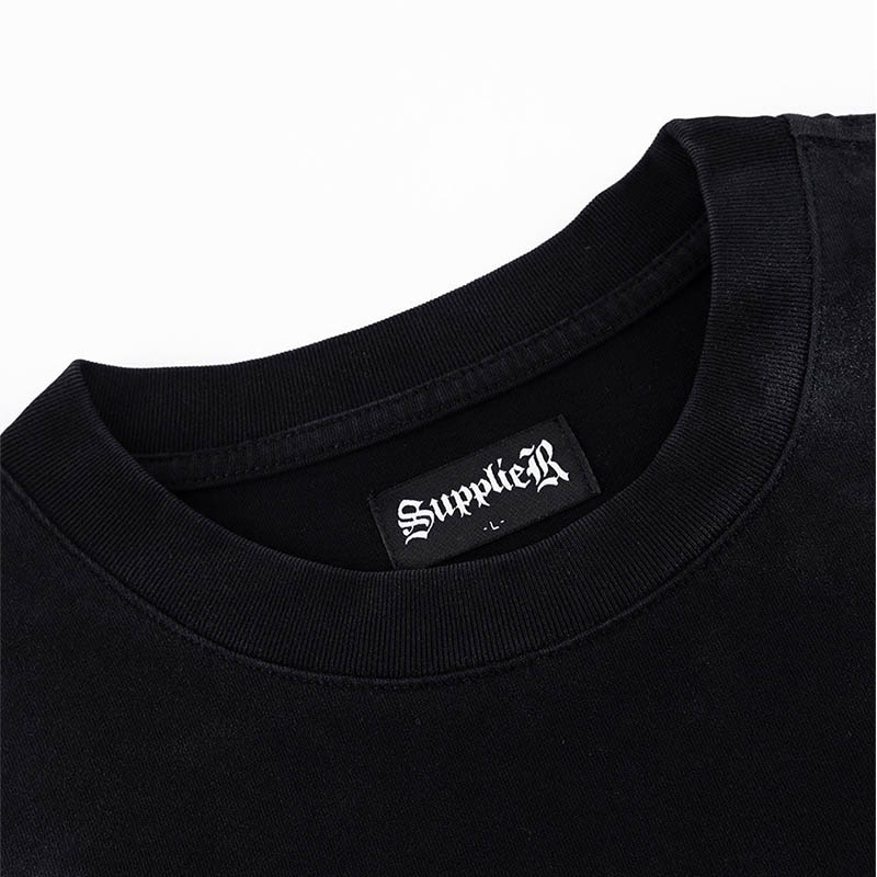 DISTRESSED TRIBAL IRON CROSS LOGO TEE -2.COLOR-