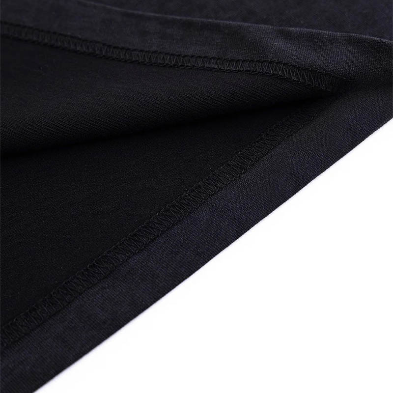 VINTAGE WASH STAB LOGO RHINESTONE TEE -BLACK-