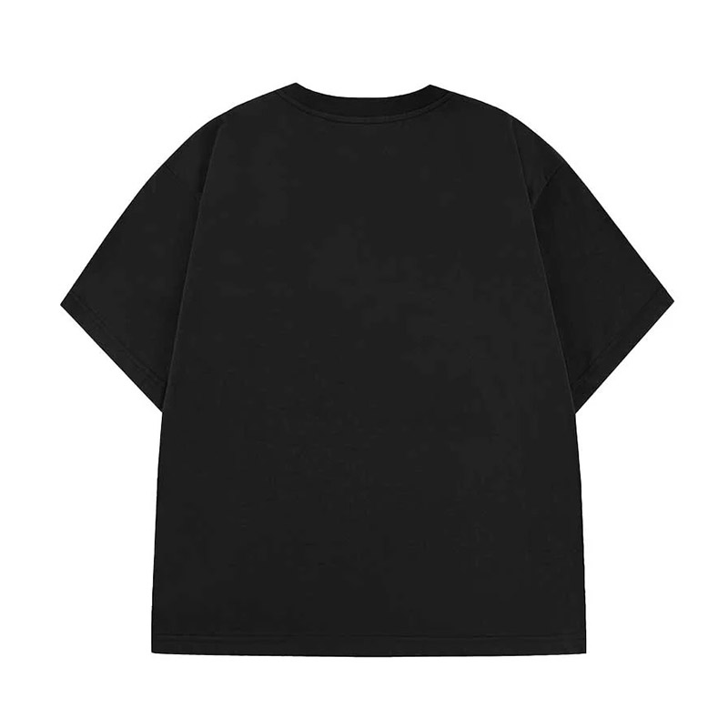 RHINESTONE FIRE BONES TEE -2.COLOR-