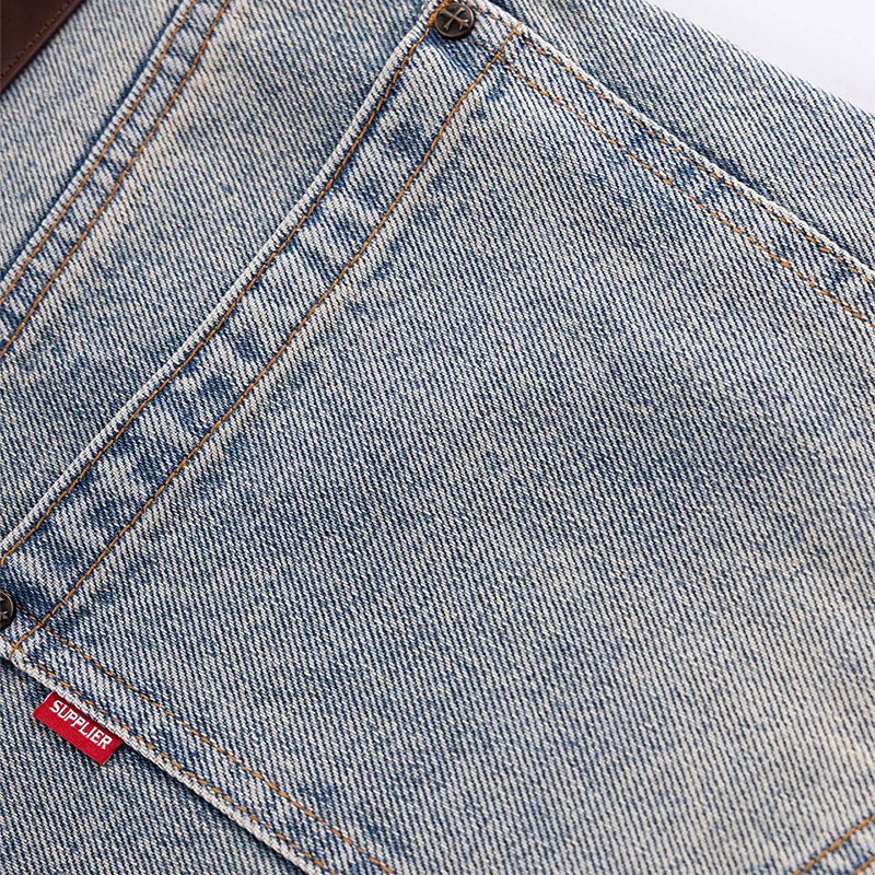 ROYAL CROSS RHINESTONE BAGGY DENIM SHORTS -2.COLOR-