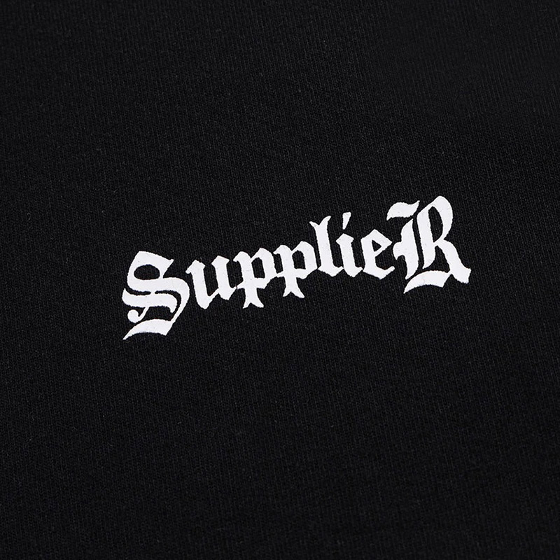 CROSS TEE BLACK & CRYSTAL -BLACK-