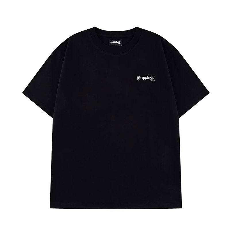 CROSS TEE BLACK & PINK -BLACK × PINK-
