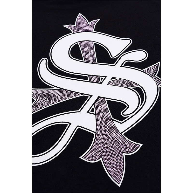 CROSS TEE BLACK & PINK -BLACK × PINK-