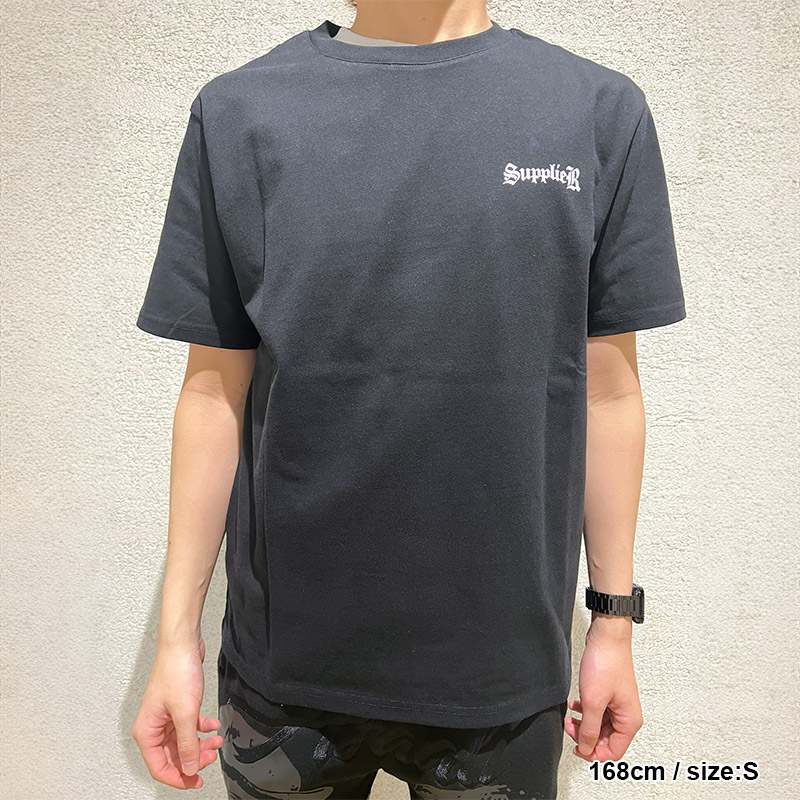 CROSS TEE BLACK & PINK -BLACK × PINK-